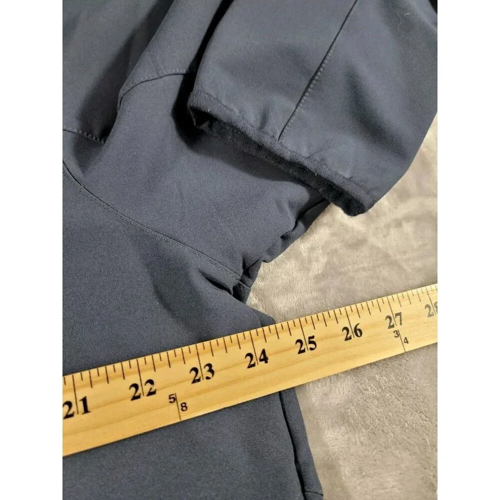 The North Face Men's Size XL Softshell Jacket Blue Windwall Sharif Munir‎